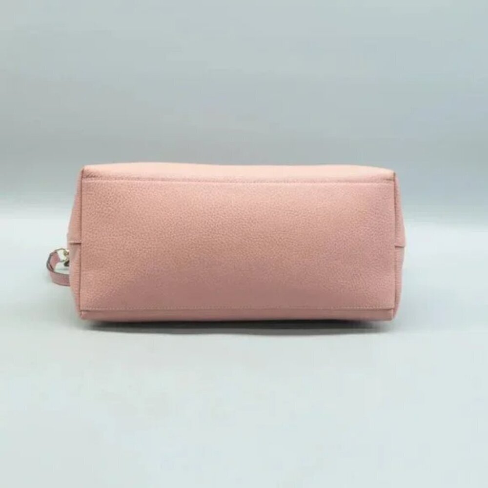 Authentic Gucci Soho Dome Satchel Pink Leather Crossbody Shoulder Bag Luxury Bag - Picture 6 of 13